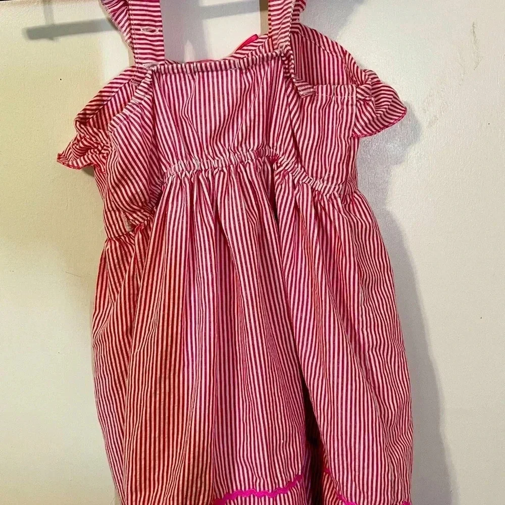 Nannett little girl sleeveless sun dress. - Picture 5 of 16